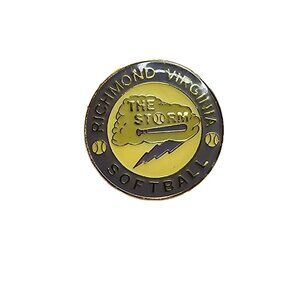 Vintage Richmond Virginia Softball The Storm Pin